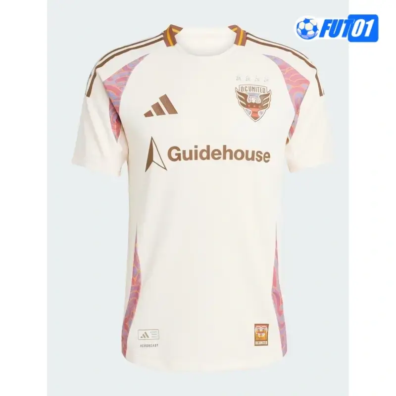 Camiseta Calidad Premium DC United Segunda Equipación 2025/2026