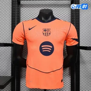 Camiseta Barata Barcelona Alternativo Tercera Equipación 2025/2026 Versión Jugador