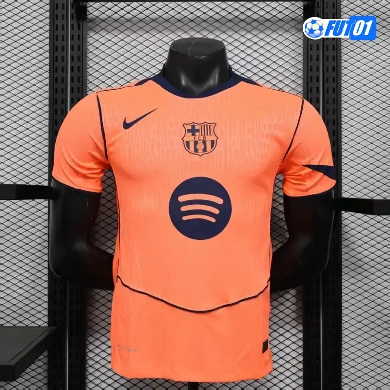 Camiseta Barata Barcelona Alternativo Tercera Equipación 2025/2026 Versión Jugador