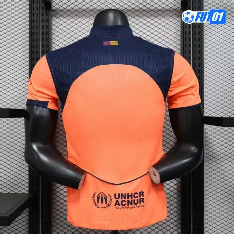 Camiseta Barata Barcelona Alternativo Tercera Equipación 2025/2026 Versión Jugador