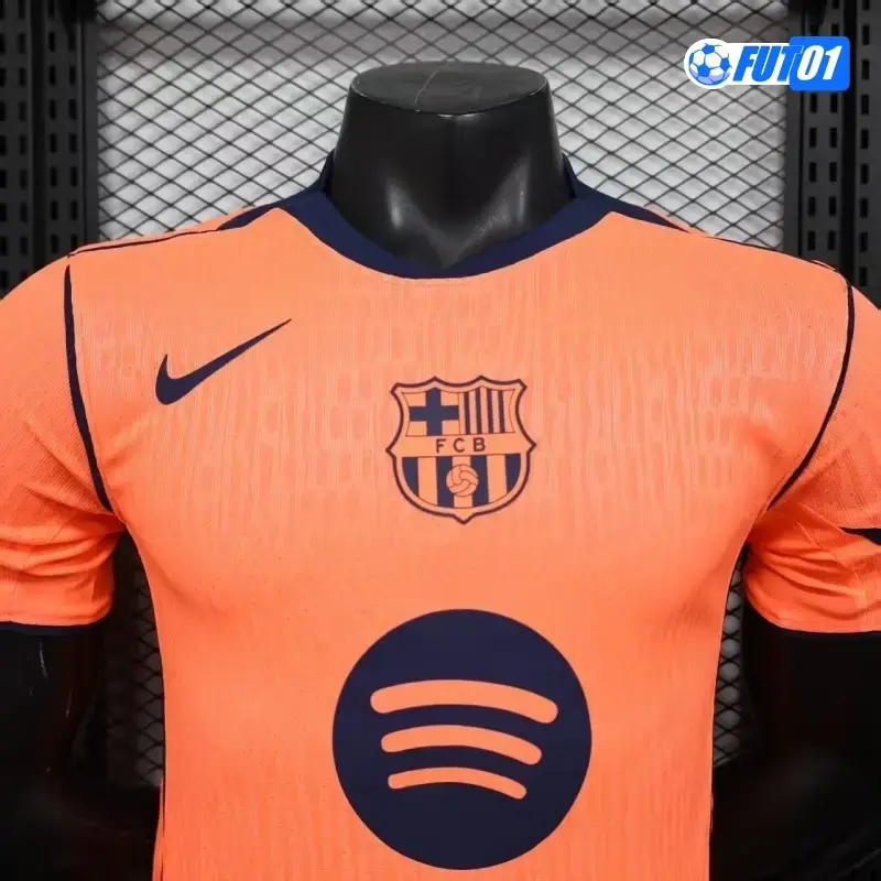 Camiseta Barata Barcelona Alternativo Tercera Equipación 2025/2026 Versión Jugador