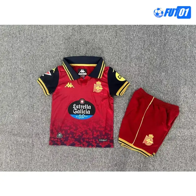 Camiseta Barata Deportivo de La Coruña Away 2025/2026 Equipación con Parche La Liga