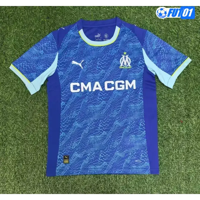 Camiseta Calidad Premium Olympique Marsella Alternativo Tercera Equipación 2025/2026
