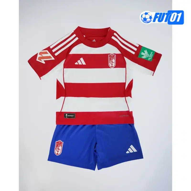 Camiseta Replica Granada Home 2025/2026 Equipación con Parche La Liga