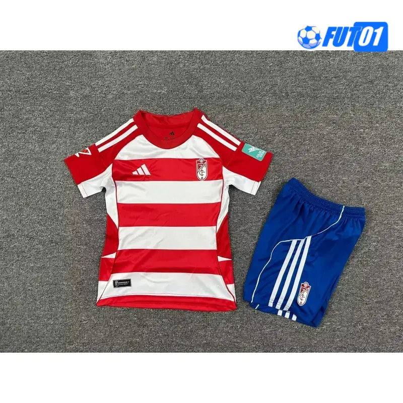 Camiseta Replica Granada Home 2025/2026 Equipación con Parche La Liga