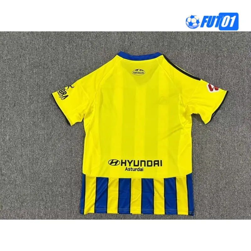 Camiseta Calidad THAI Real Oviedo Away 2025/2026 con Parche La Liga