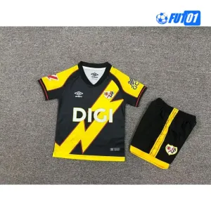 Camiseta Futbol Rayo Vallecano Alternativo 2025/2026 Niño con Parche La Liga