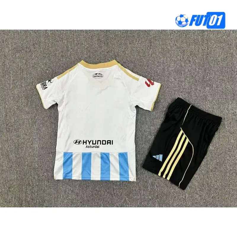 Camiseta Replica Real Oviedo Alternativo 2025/2026 Niño con Parche La Liga