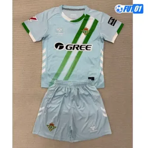 Camiseta Calidad AAA Real Betis Visitante Segunda Equipación Niño 2025/2026 con Parche La Liga