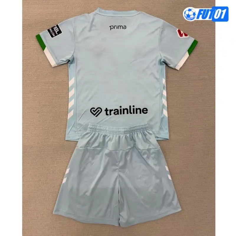 Camiseta Calidad AAA Real Betis Visitante Segunda Equipación Niño 2025/2026 con Parche La Liga