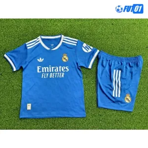 Camiseta Futbol Real Madrid Third Tercera Equipación Niño 2025/2026 Versión Jugador