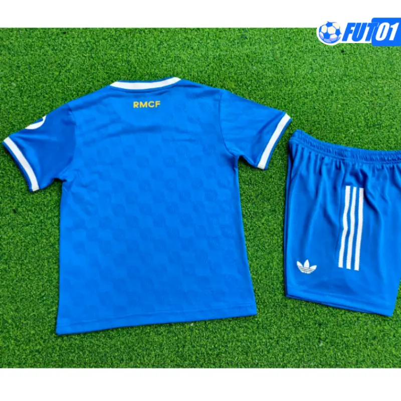 Camiseta Futbol Real Madrid Third Tercera Equipación Niño 2025/2026 Versión Jugador