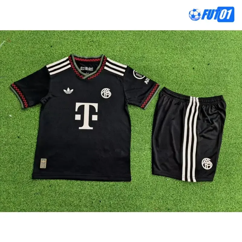 Camiseta Replica Bayern Múnich Tercera Equipación Niño 2025/2026 Versión Jugador