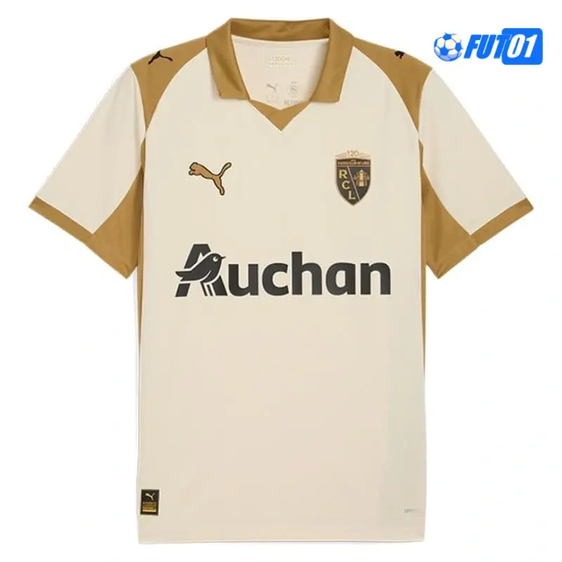 Camiseta Calidad Premium RC Lens Tercera Equipación 2025/2026