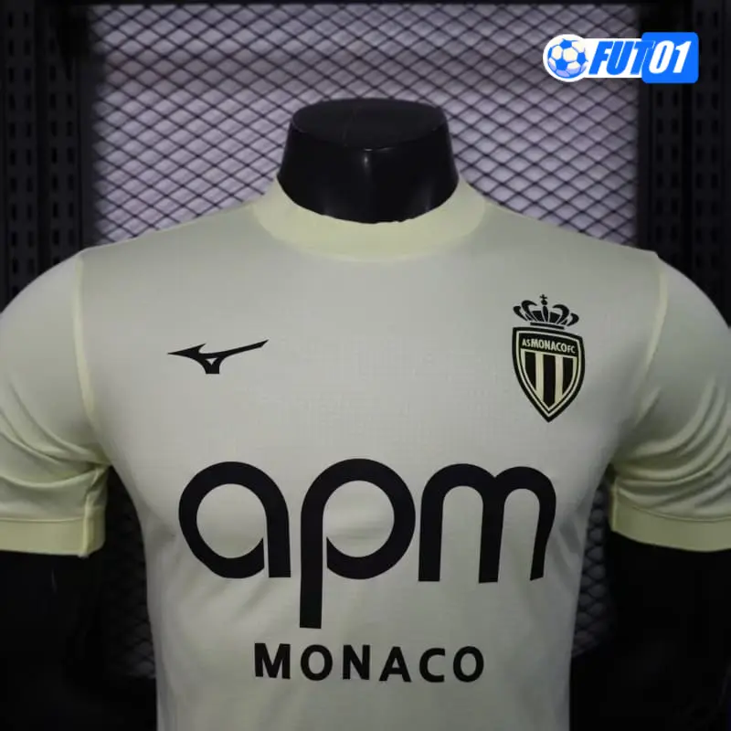 Camiseta Calidad THAI Monaco Third Tercera Equipación 2025/2026 Versión Jugador
