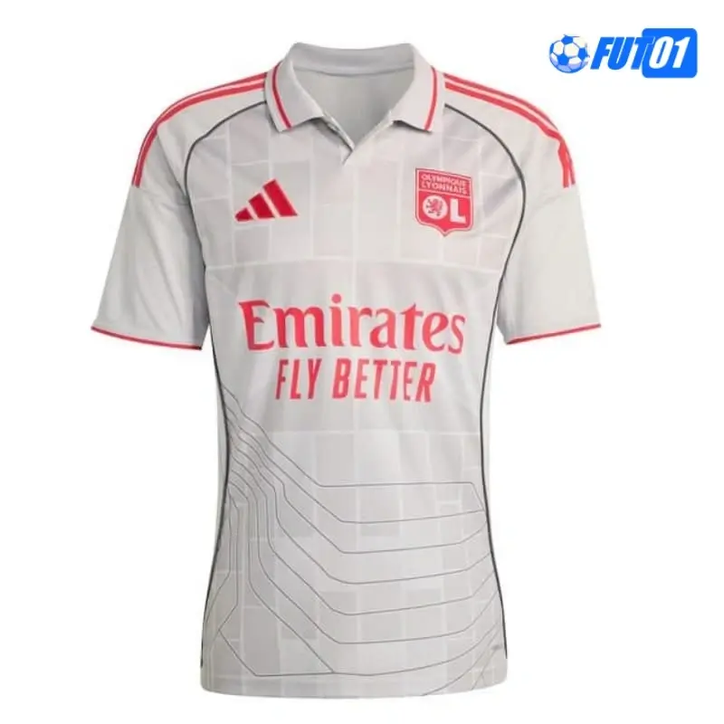 Camiseta Barata Olympique De Lyon Tercera Equipación 2025/2026