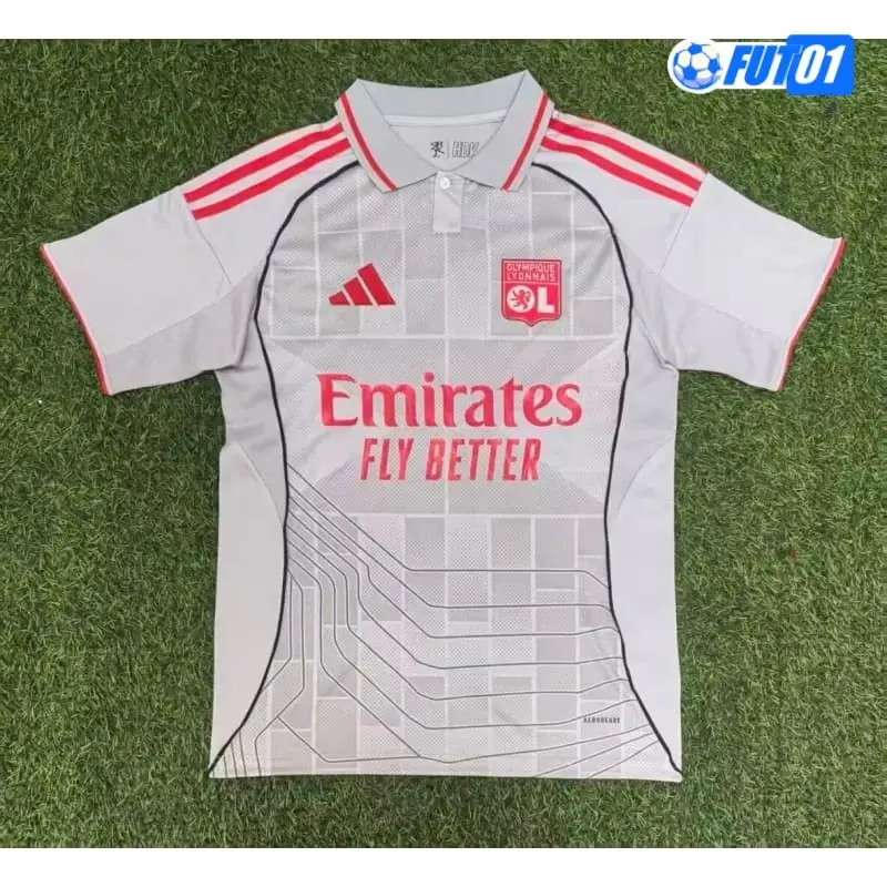 Camiseta Barata Olympique De Lyon Tercera Equipación 2025/2026