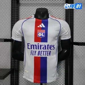 Camiseta Calidad THAI Olympique De Lyon Home 2025/2026 Versión Jugador