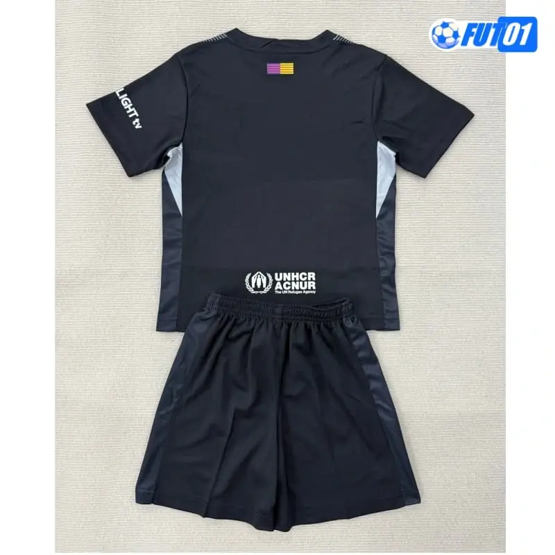 Camiseta Replica de Portero Barcelona 2025/2026 Equipación Negro