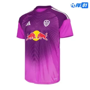 Camiseta Barata de Portero Leeds United 2025/2026 Morado