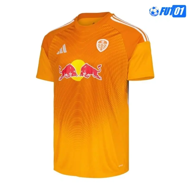 Camiseta Futbol de Portero Leeds United 2025/2026 Naranja