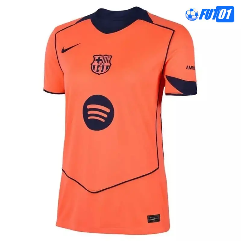 Camiseta Calidad AAA Barcelona Alternativo 2025/2026 Mujer 