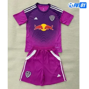 Camiseta Calidad THAI de Portero Leeds United 2025/2026 Niño Morado