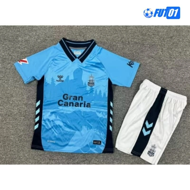 Camiseta Las Palmas Away 2025/2026 Niño con Parche La Liga