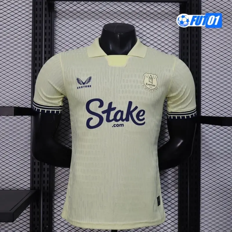 Camiseta Everton FC Away 2025/2026 Versión Jugador
