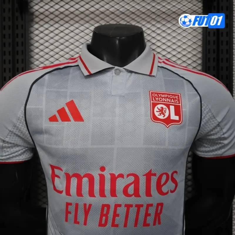 Camiseta Olympique De Lyon Third 2025/2026 Versión Jugador