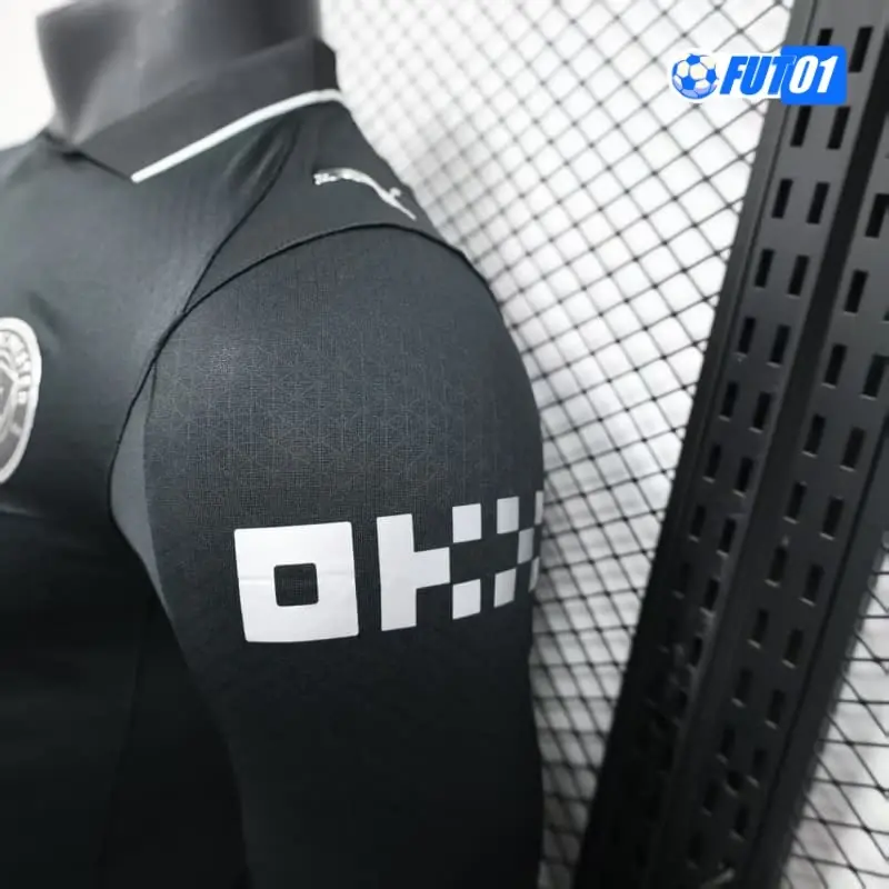 Camiseta Manchester City Away 2025/2026 Versión Jugador ML