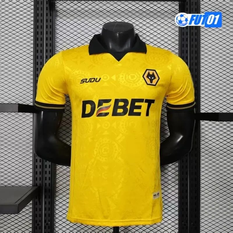 Camiseta Wolverhampton Wanderers Home 2025/2026 Versión Jugador