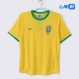 Camiseta Brasil Home 2000 Retro