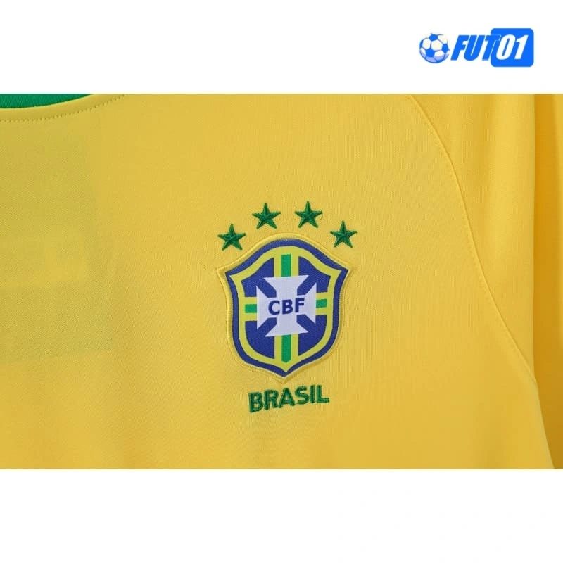Camiseta Brasil Home 2000 Retro