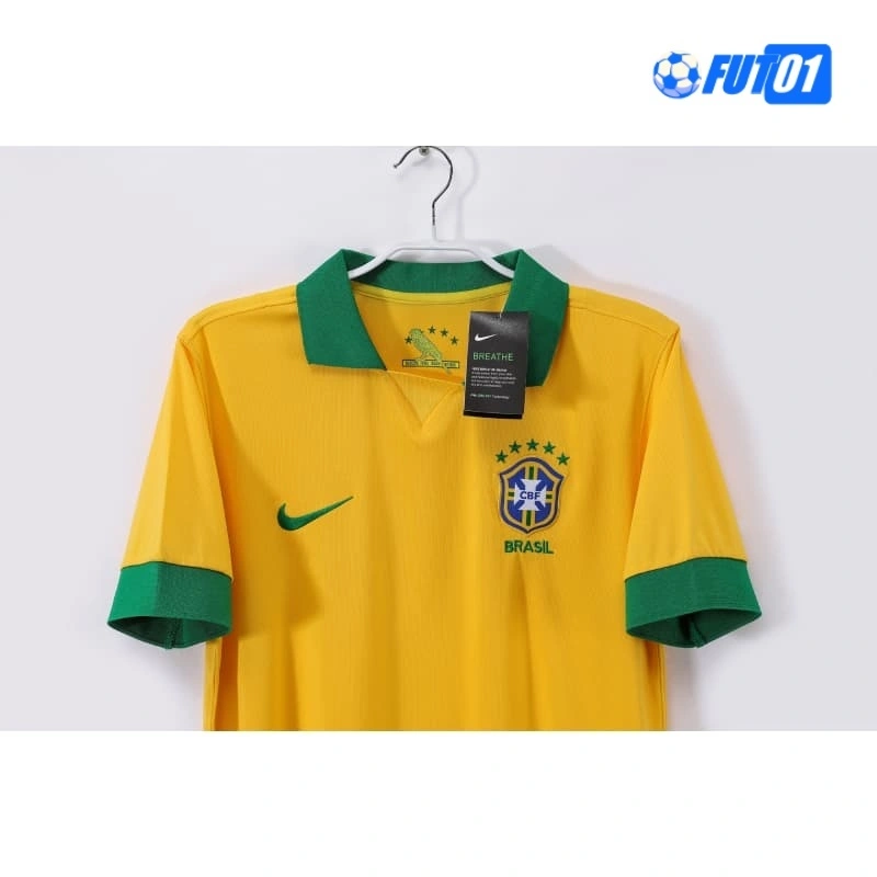 Camiseta Brasil Home 2013 Retro