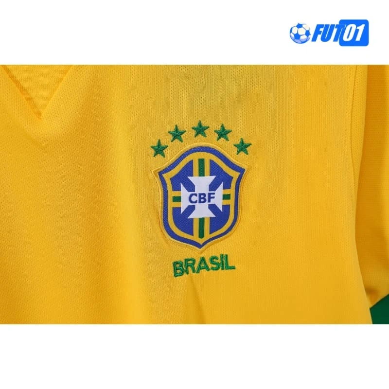 Camiseta Brasil Home 2013 Retro