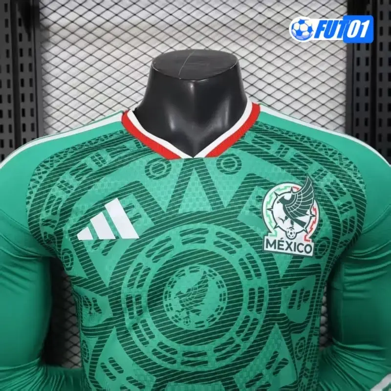 Camiseta México Home 2026 Versión Jugador ML 