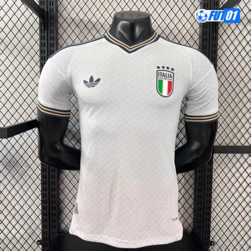 Camiseta Italia 2026 Versión Jugador Blanco