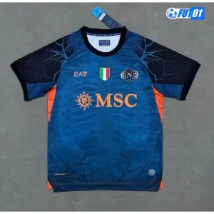 Camiseta Napoli 2025/2026 Edición Especial de Halloween Azul