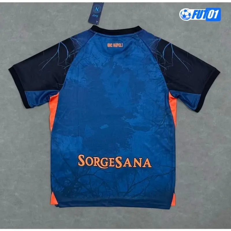 Camiseta Napoli 2025/2026 Edición Especial de Halloween Azul