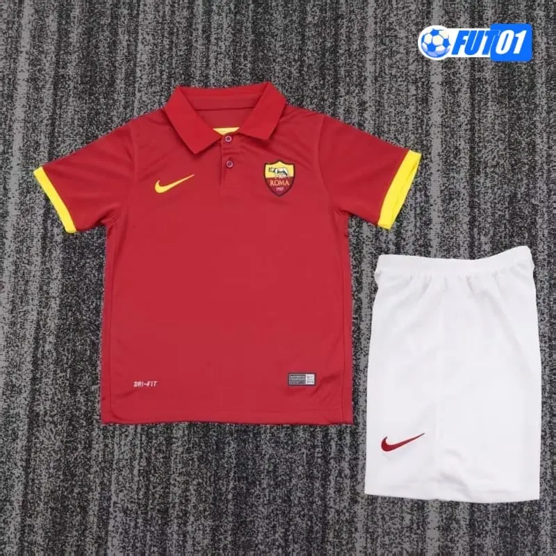 Camiseta AS Roma Home 2014/15 Retro Niño
