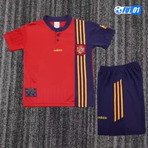 Camiseta España Home 1996 Retro Niño