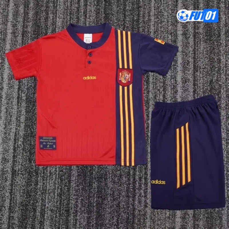 Camiseta España Home 1996 Retro Niño