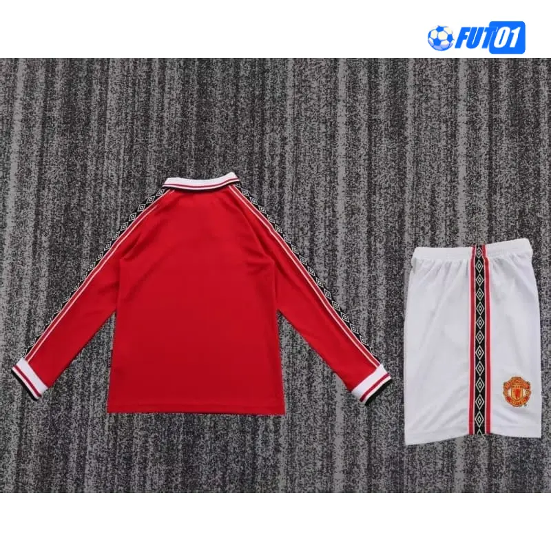 Camiseta Manchester United Home 1989/99 Retro Niño ML