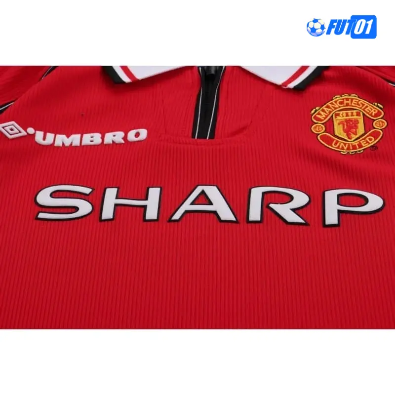 Camiseta Manchester United Home 1989/99 Retro Niño ML