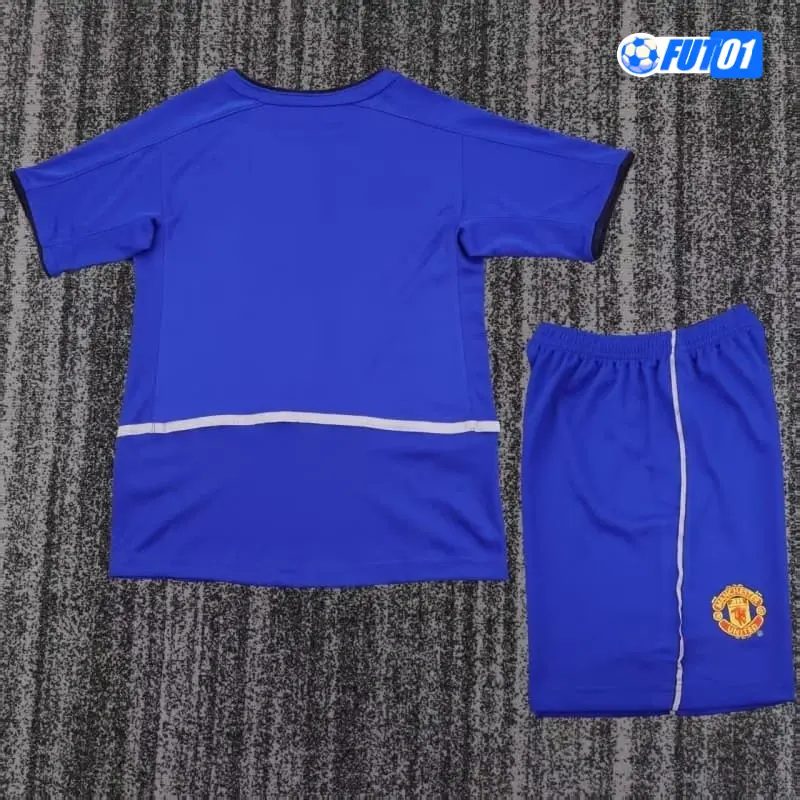 Camiseta Manchester United Third 2002/03 Retro Niño