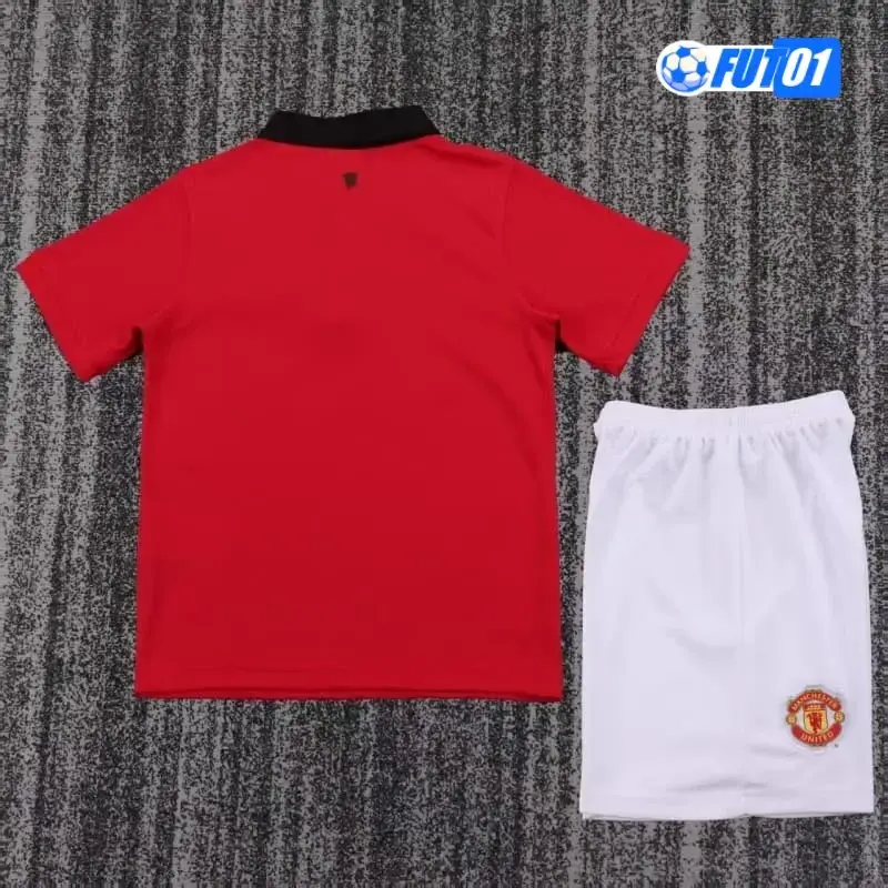 Camiseta Manchester United Home 2013/14 Retro Niño