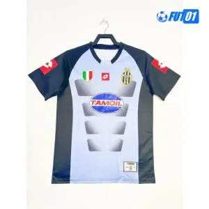 Camiseta de Portero Juventus 2002/03 Retro Blanco/Azul Marino