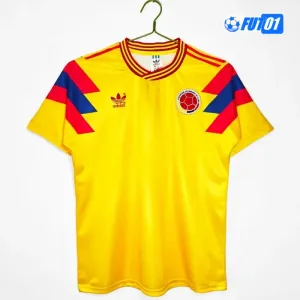 Camiseta Colombia Home 1990 Retro