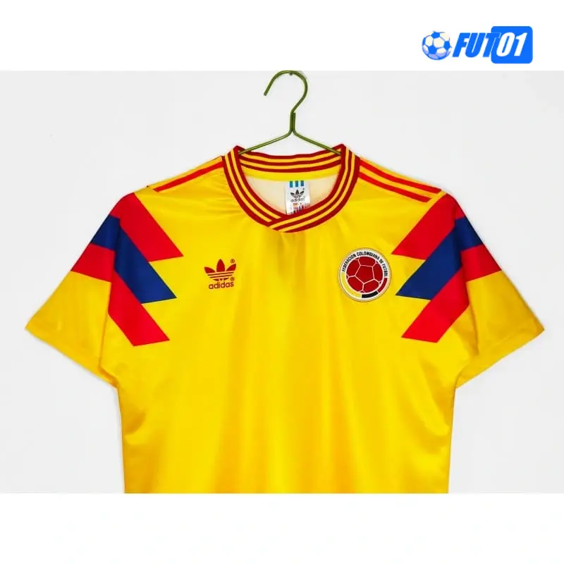 Camiseta Colombia Home 1990 Retro